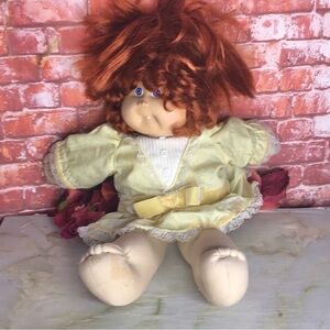 Vintage 1983  cabbage patch kids Red Head Cornsilk Doll